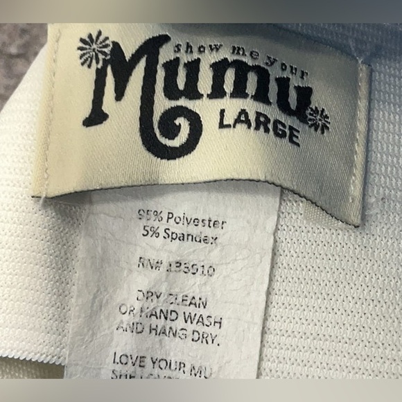 Show Me Your MuMu (@ Free People) Floral Boot Cut Pants - Green and Pink - Picture 3 of 4